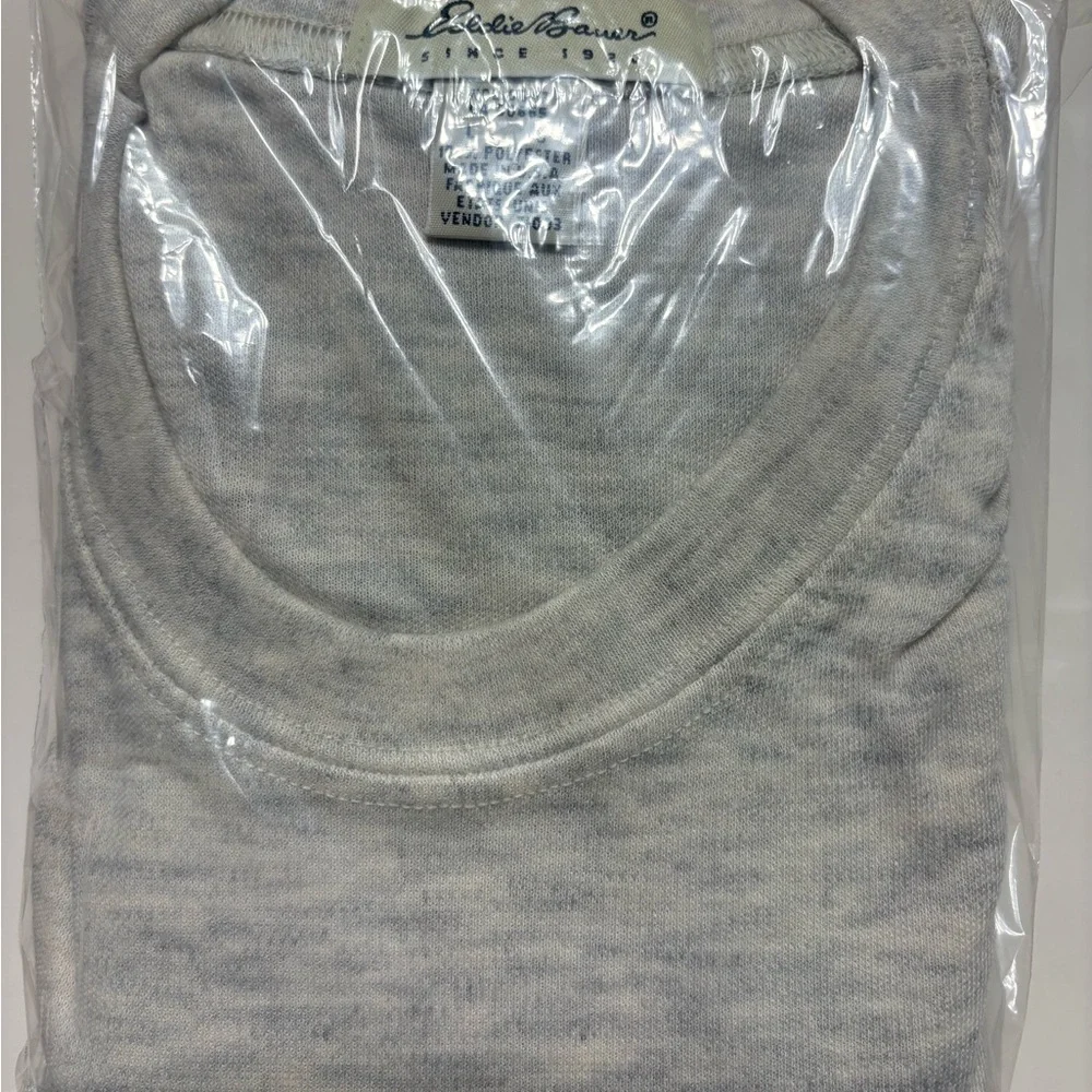 NEW Eddie Bauer Unisex Thermolene Undershirt Oatmeal Comfortable Winter L